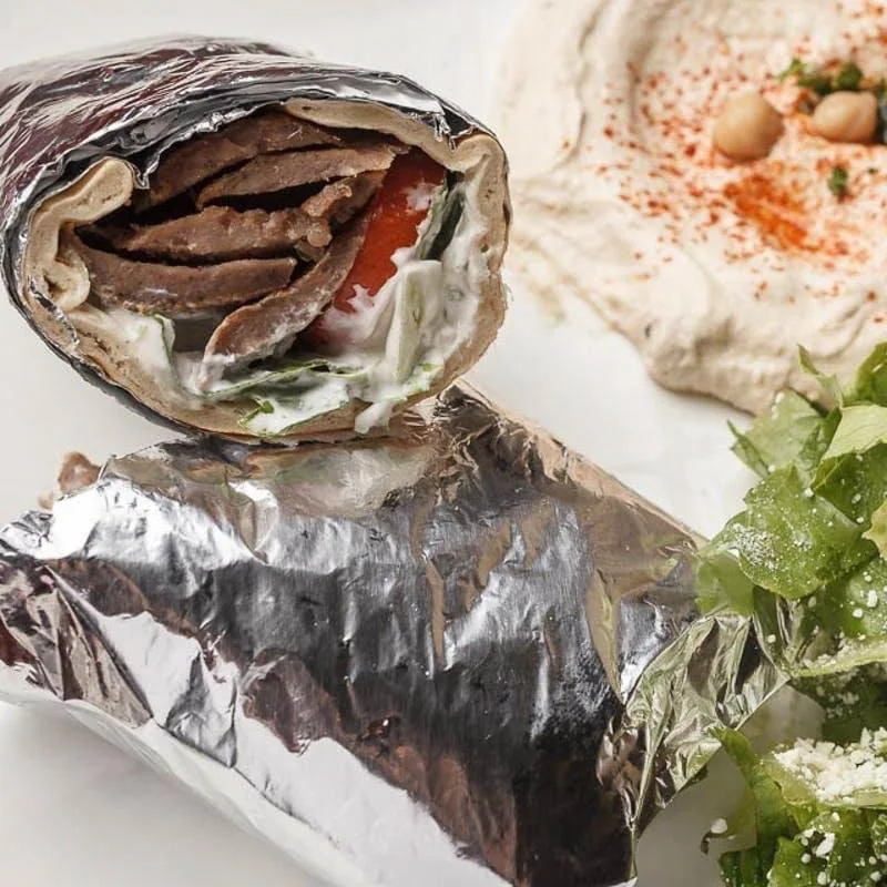 Chicken, Gyro, Falafel, or Vegetable Wrap