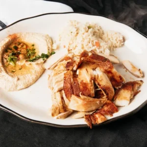 Chicken Shawarma or Gyros Plate