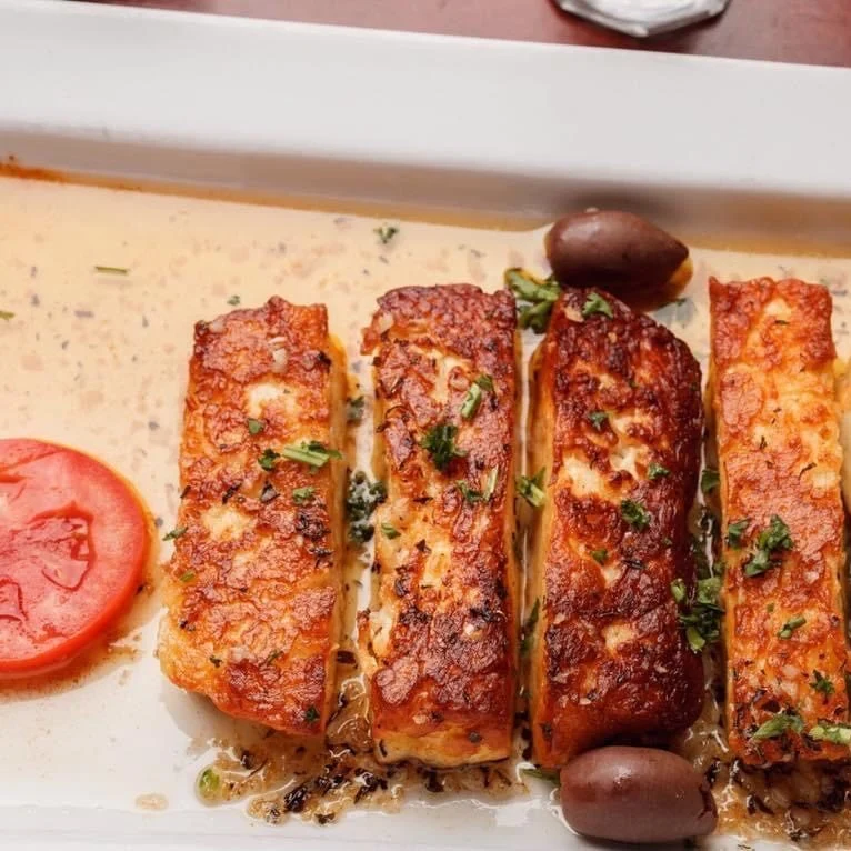 Fried Halloumi Cheese